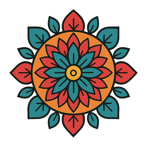 Mandala Symmetry Workbook